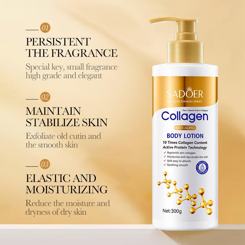 H42aac7c6d6ff4861b6ffba4dbb3a13b27 (1) SADOER Collagen Body Lotion - Image 1